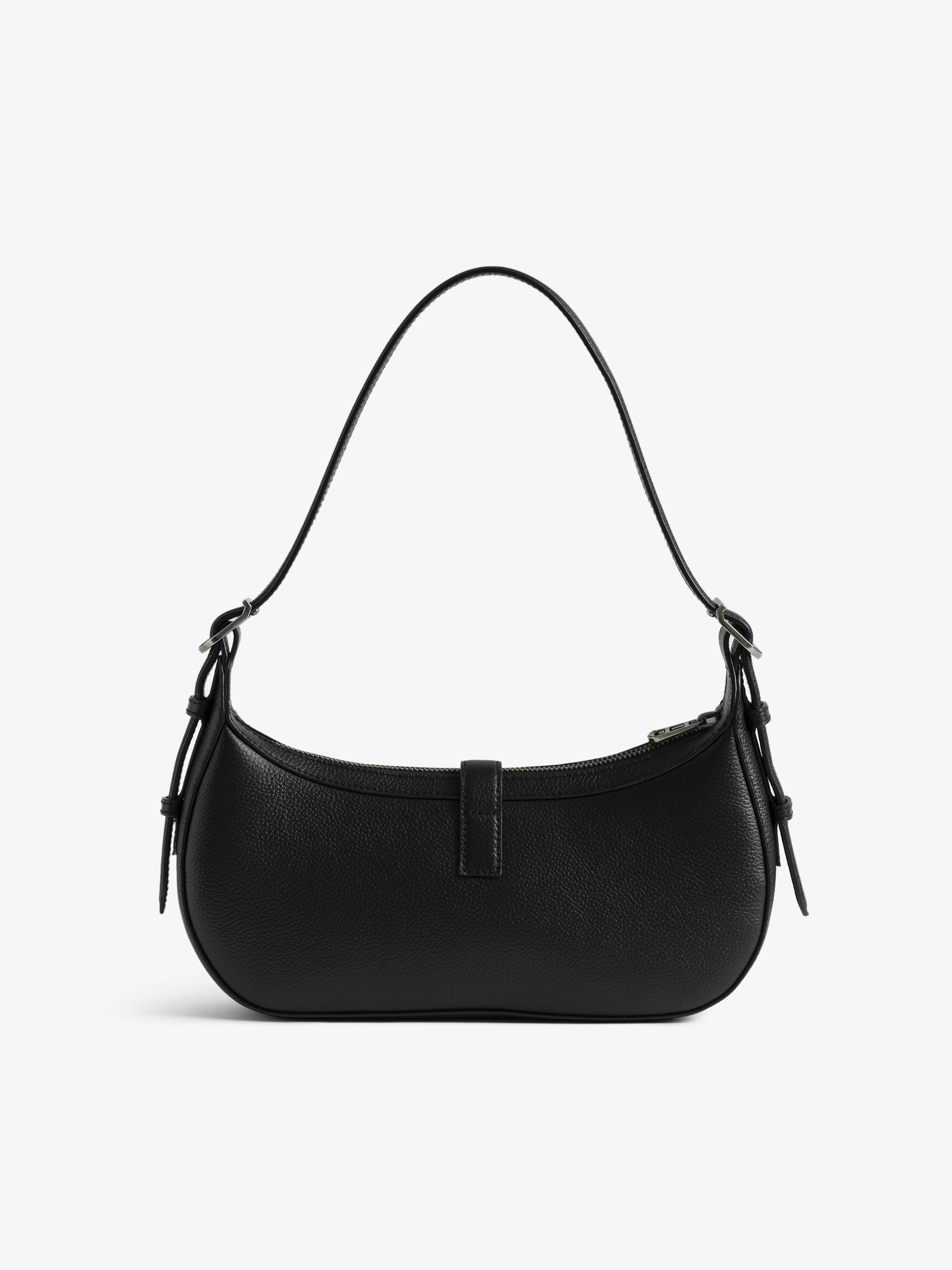 Moonrise Bag - Baguette bag in grained leather with signature wings.